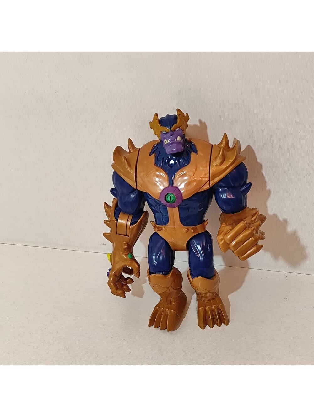 Marvel Mech Strike Monster Hunters Thanos Marvel Figure 9" Monster Punch Hasbro